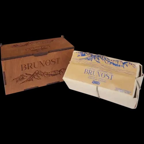 Сыр полутвердый Бабушкина крынка brunost, сливочно-карамельный, 25%,