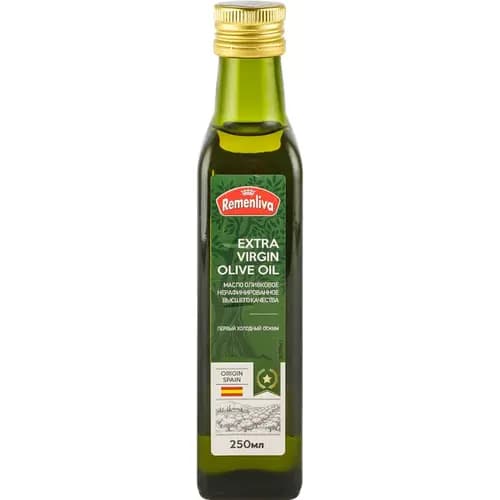 Масло оливковое Remenliva нерафинированное, 250 мл