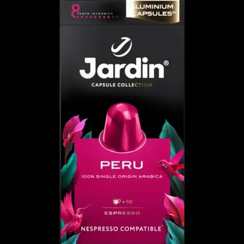 Кофе в капсулах Jardin Peru, премиум, 10х5 г
