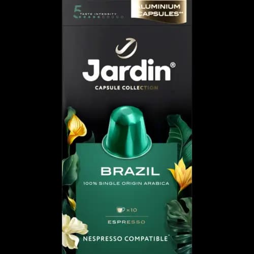 Кофе в капсулах Jardin Brazil, премиум, 10х5 г