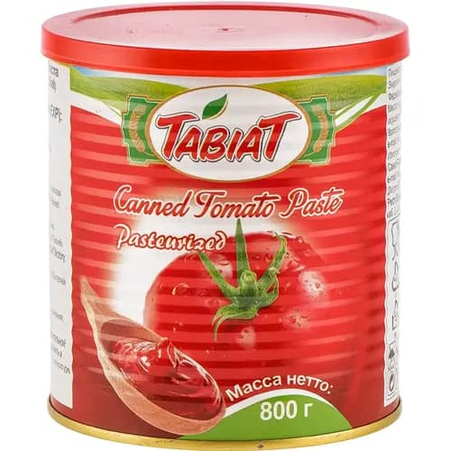 Паста томатная Tabiat Брикс 26.5-28.5%, 800 г