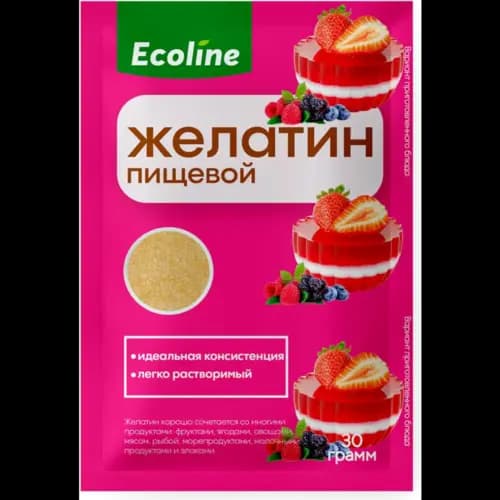 Желатин пищевой Эколайн 30 г