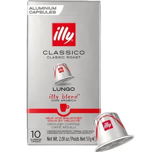 Кофе в капсулах illy Lungo средней обжарки 10х5.7 г