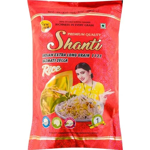 Крупа рисовая Shanti басмати, 1 кг
