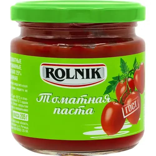Паста томатная Rolnik 25%, 205 г