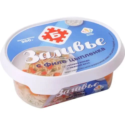 Продукт в желе Заливье с филе цыпленка 300 г