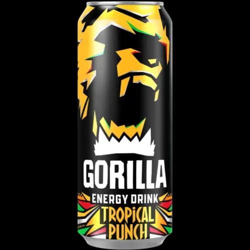 Напиток энергетический Gorilla tropical punch, 0.45 л