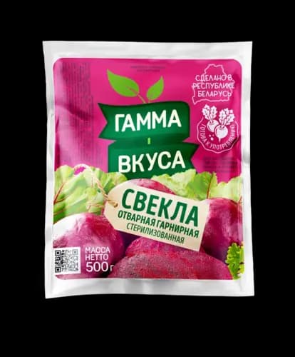 Свекла отварная Гамма вкуса целая, 500 г