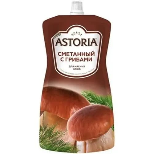 Соус майонезный Astoria сметанный с грибами, 233 г