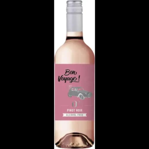 Вино безалкогольное Bon Voyage! Pinot Noir Rose полусладкое, розовое, 0.75 л