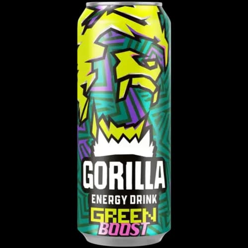 Напиток энергетический Gorilla green boost, 0.45 л