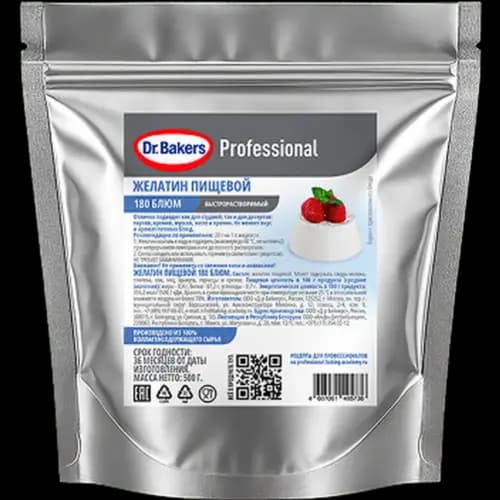 Желатин пищевой Dr.Bakers 500 г