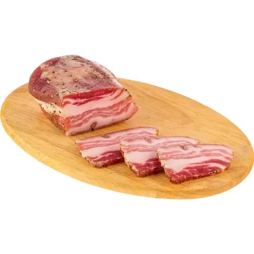 Продукт из свинины мясной сыровяленый Грудинка Браун, 1 кг