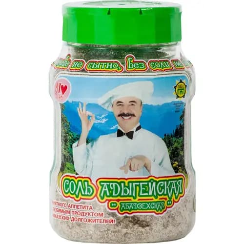 Соль Адыгейская Абадзехская, 450 г