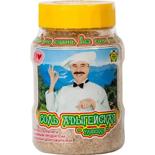 Соль Адыгейская Уляпская, 450 г