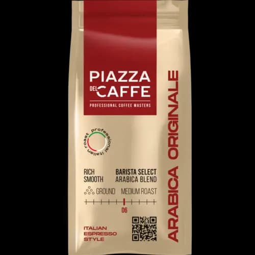 Кофе молотый Piazza del Caffe Arabica Originale, 200 г