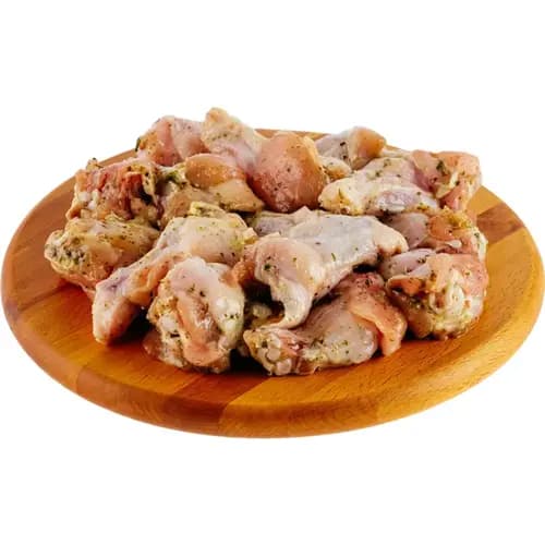 Шашлык из мяса цыплят-бройлеров  Плечевая часть крыла  с травами охлажденный, 800г