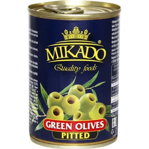 Оливки зеленые Mikado , без косточки, 300 г