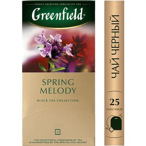 Чай черный Greenfield spring melody, 25х1.5 г