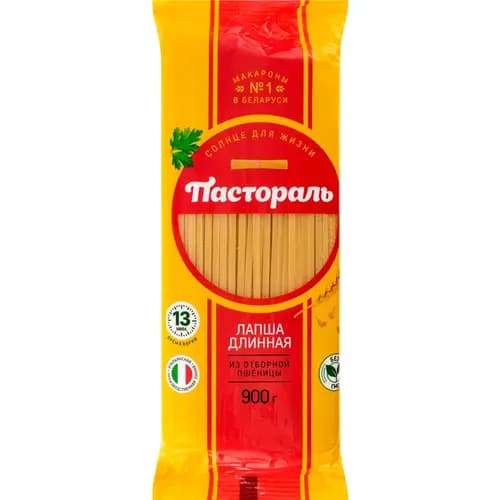 Макаронные изделия Пастораль лапша, 900 г