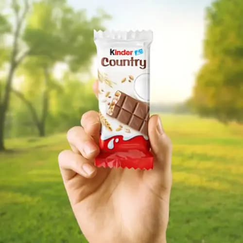 Шоколад Kinder Country, молочный, 23.5 г 2
