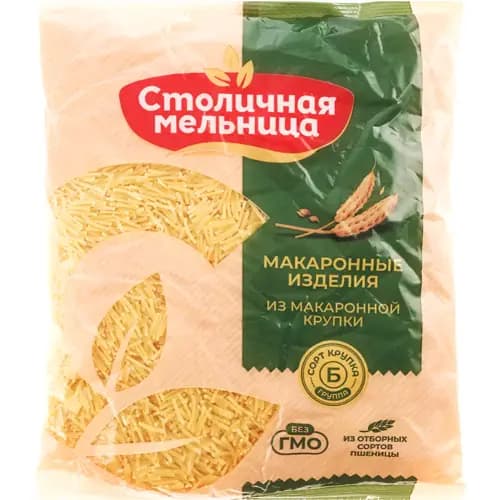 Макаронные изделия Столичная мельница вермишель оригинальная, 900 г