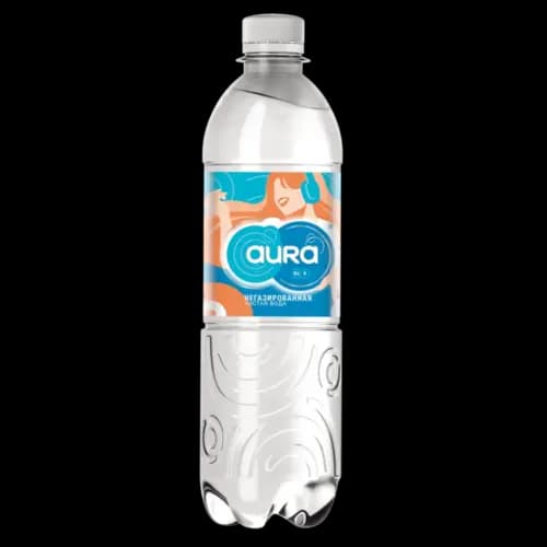 Вода питьевая Aura негазированная, 0.5 л