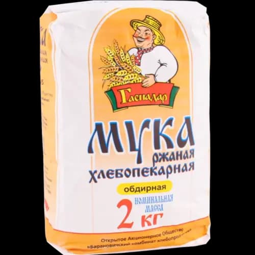 Мука ржаная Гаспадар 2 кг