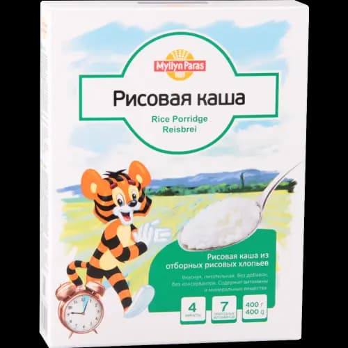 Рисовые хлопья Myllyn Paras каша, 400 г