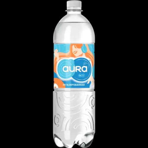 Вода питьевая Aura негазированная, 1 л