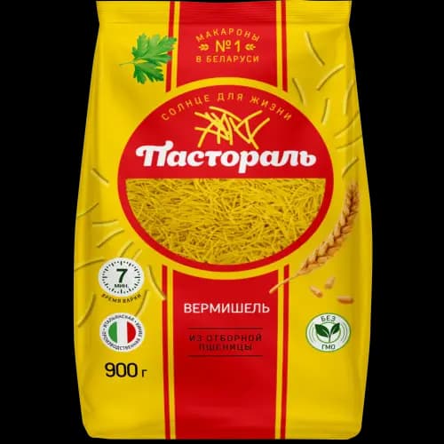 Макаронные изделия Пастораль вермишель, 900 г