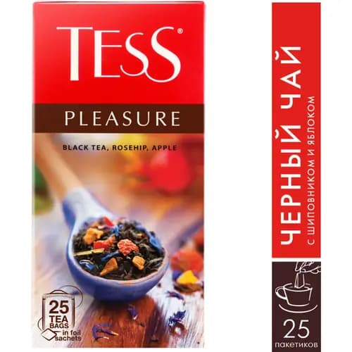 Чай черный Tess pleasure, 25х1.5 г