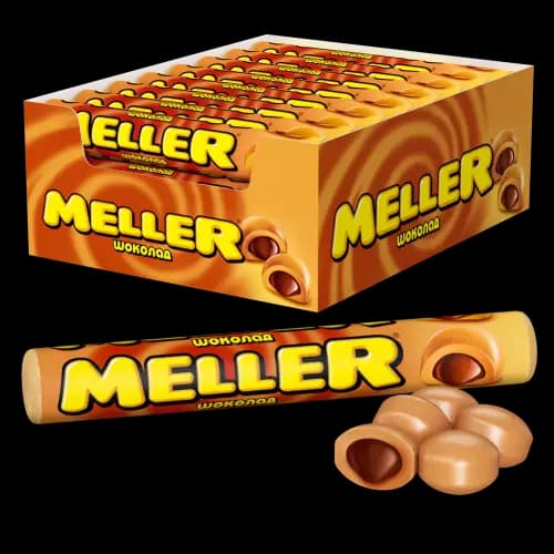 Ирис Meller со вкусом шоколада, 38 г