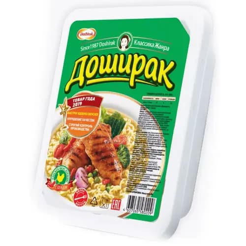 Лапша Доширак со вкусом курицы, 90 г