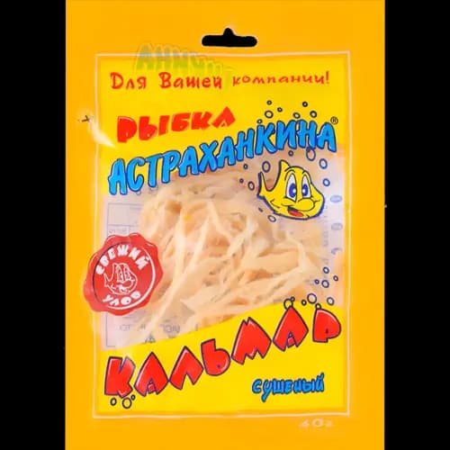 Сушеная рыба и морепродукты