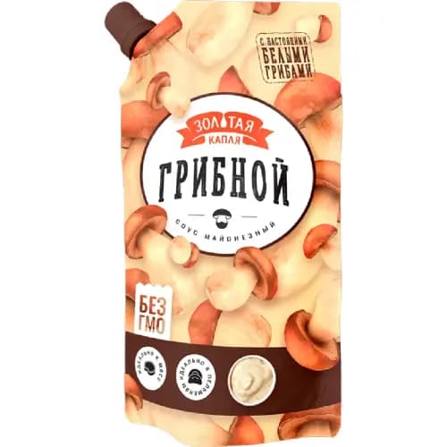 Соус майонезный Золотая капля Грибной, 230 г