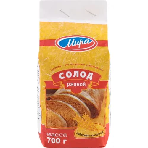 Солод ржаной Мира 700 г