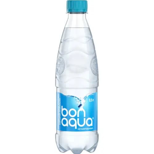 Вода питьевая Bonaqua негазированная, 0.5 л