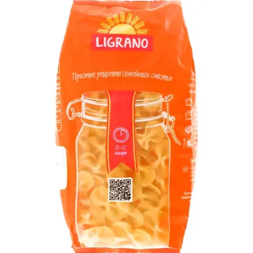 Макаронные изделия Ligrano бантики, 450 г