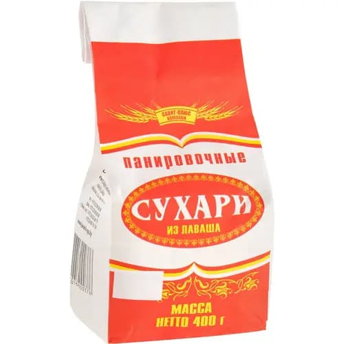 Панировочные сухари Савит-плюс компани пшеничные, 400 г