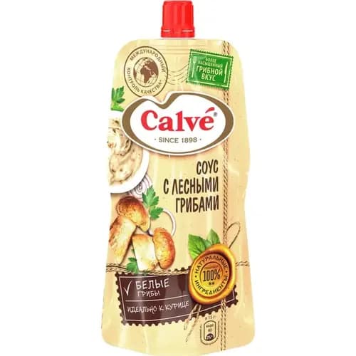 Соус майонезный Calve с лесными грибами, 230 г