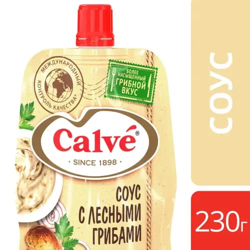 Соус майонезный Calve с лесными грибами, 230 г 2