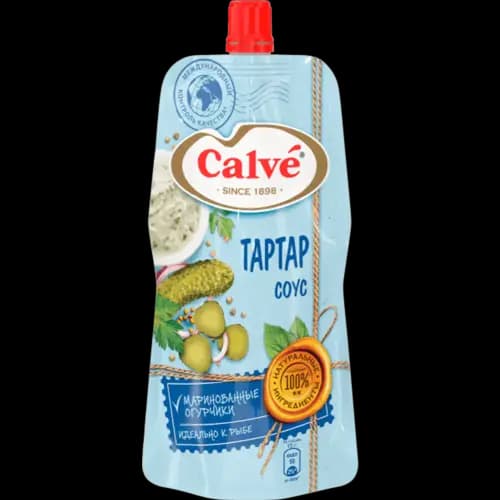 Соус майонезный Calve Тар-тар, 230 г