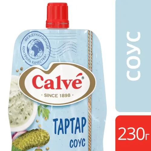Соус майонезный Calve Тар-тар, 230 г 2