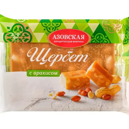 Щербет Азовская кондитерская фабрика с арахисом, 200 г