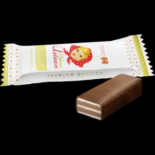 Kommunarka "Beloved Alenka" glazed candies, 35 g 3