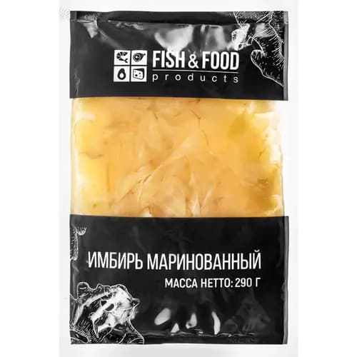 Имбирь маринованный белый, 200 г