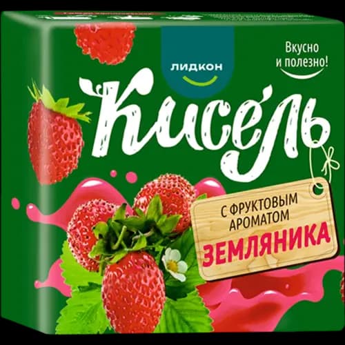 Кисель Лидкон земляника, 220 г
