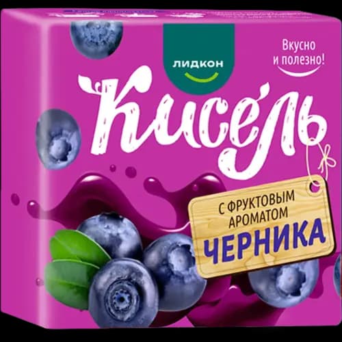 Кисель Лидкон черника, 220 г