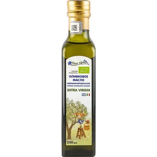 Масло оливковое Fleur Alpine нерафинированное, 250 мл